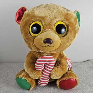 TY 2017 Beanie BOOS Buddy BELLA CHRISTMAS BEAR - LARGE 15" HOLIDAY Plush
